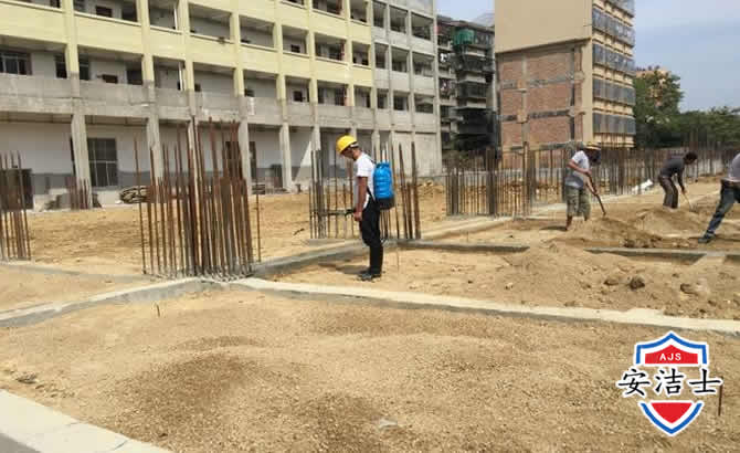 宁波学校机关防治白蚁